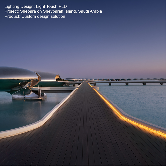 Shebara on Sheybarah Island, Saudi Arabia  Lightgraphix Creative Lighting Solutions
